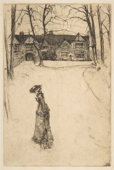 Speke Hall, n.º 1 de James McNeill Whistler