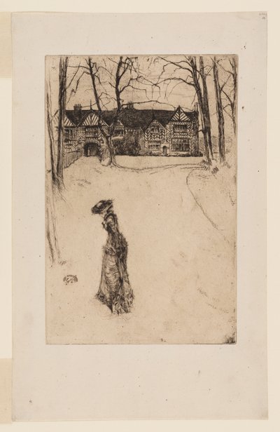 Speke Hall: La Avenida de James Abbott McNeill Whistler