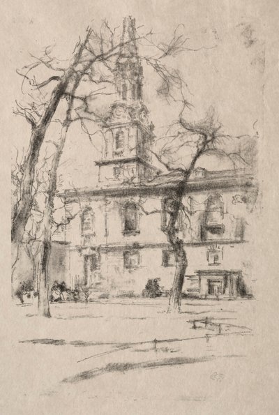 St. Giles-in-the-Fields de James McNeill Whistler