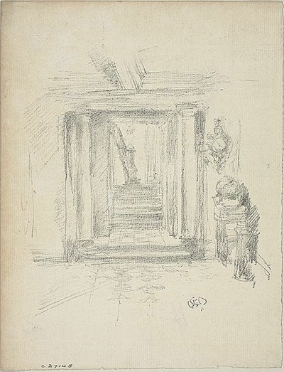 Escalera de James Abbott McNeill Whistler