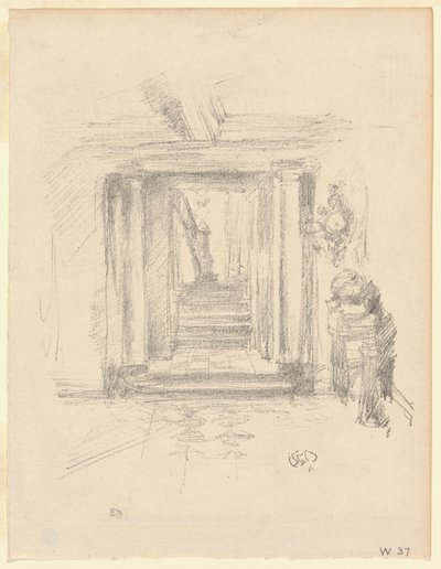Escalera de James Abbott McNeill Whistler