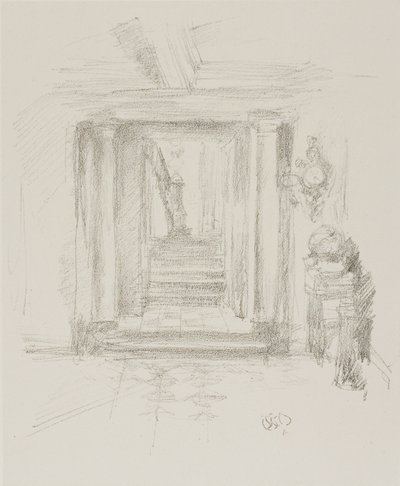 Escalera de James Abbott McNeill Whistler