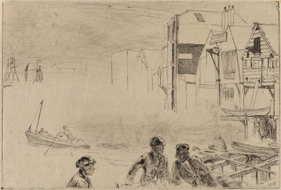 Astillero de Stevens de James Abbott McNeill Whistler