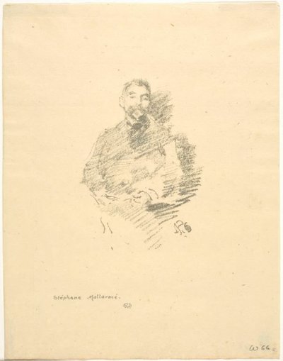 Stéphane Mallarmé de James Abbott McNeill Whistler