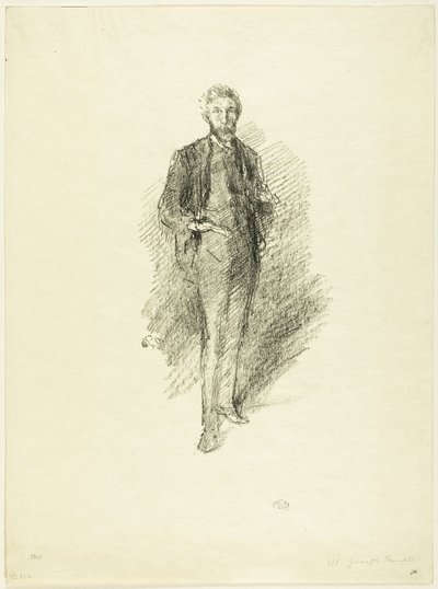 Estudio: Joseph Pennell de James Abbott McNeill Whistler