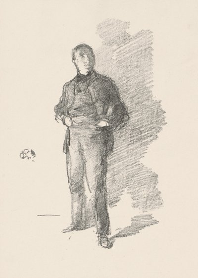 Estudio No. 1: Sr. Thomas Way de James Abbott McNeill Whistler