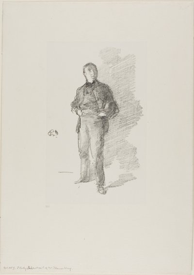 Estudio No. 1: Sr. Thomas Way de James Abbott McNeill Whistler