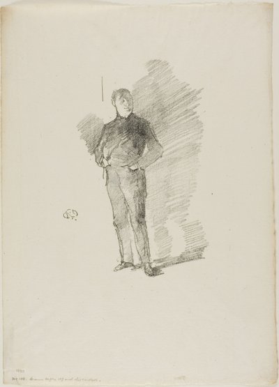 Estudio No. 2: Sr. Thomas Way de James Abbott McNeill Whistler