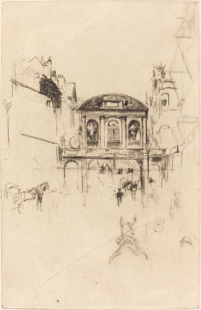 Temple Bar de James Abbott McNeill Whistler