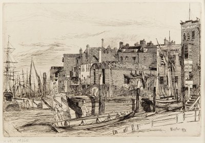 Policía del Támesis de James Abbott McNeill Whistler