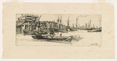 Almacenes del Támesis de James Abbott McNeill Whistler