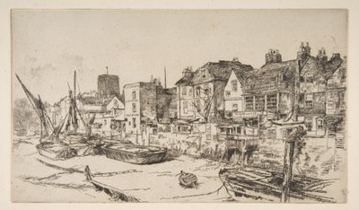 El «Adán y Eva», Old Chelsea de James McNeill Whistler