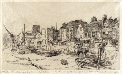 Taberna Adán y Eva, Viejo Chelsea de James McNeill Whistler