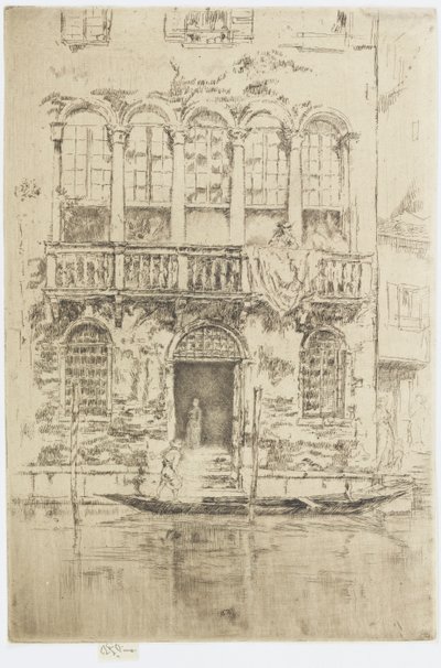 El Balcón de James Abbott McNeill Whistler