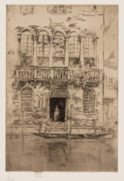 El Balcón de James Abbott McNeill Whistler