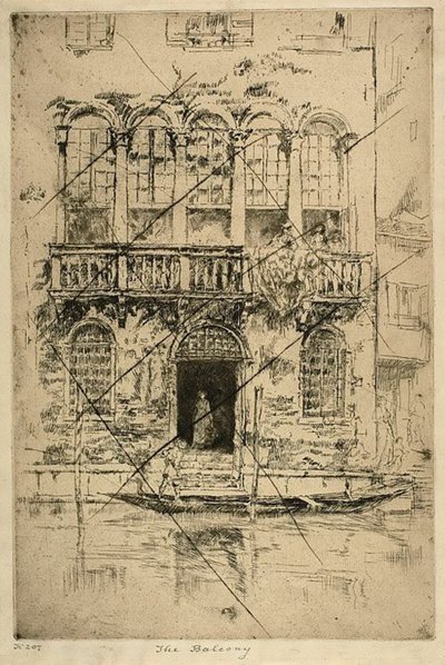 El balcón de James Abbott McNeill Whistler