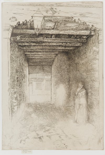 Los mendigos de James Abbott McNeill Whistler