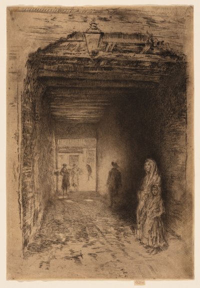 Los mendigos de James Abbott McNeill Whistler