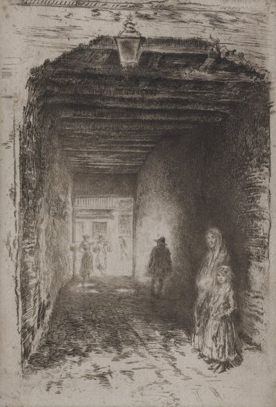 Los mendigos de James McNeill Whistler