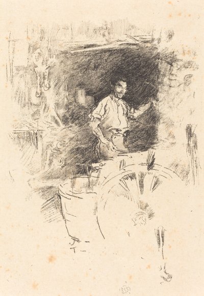 El herrero de James Abbott McNeill Whistler