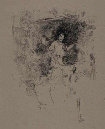 El herrero de James Abbott McNeill Whistler