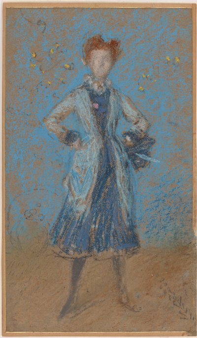 La chica azul de James Abbott McNeill Whistler