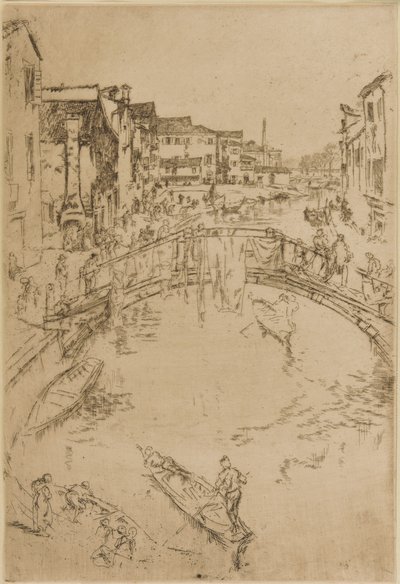 El Puente, Santa Marta de James Abbott McNeill Whistler