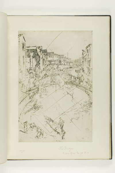 El Puente, Santa Marta de James McNeill Whistler