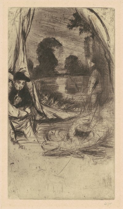 El campamento de James Abbott McNeill Whistler