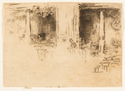 La iglesia - Bruselas (Adoración) de James Abbott McNeill Whistler