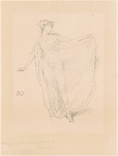 La bailarina de James Abbott McNeill Whistler