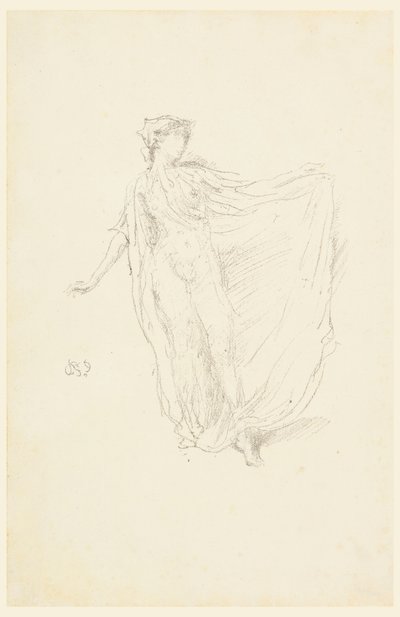 La bailarina, 1890 de James Abbott McNeill Whistler