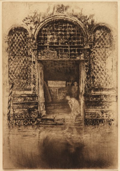 La entrada de James Abbott McNeill Whistler