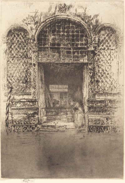 El umbral de James Abbott McNeill Whistler