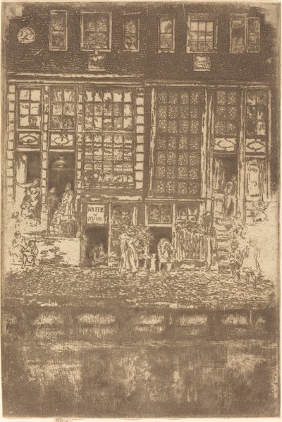 La Cortina Bordada de James Abbott McNeill Whistler