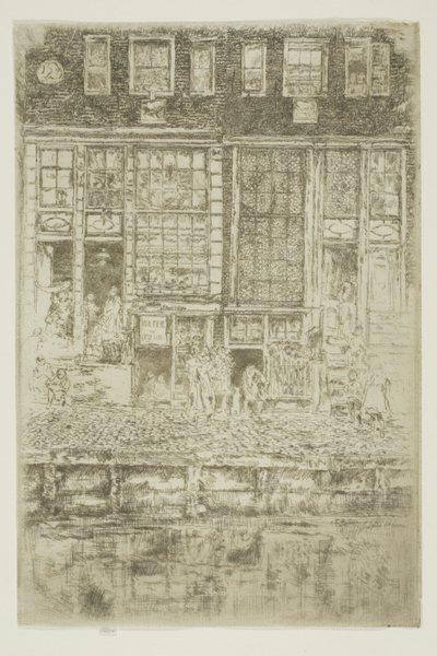 La Cortina Bordada de James Abbott McNeill Whistler