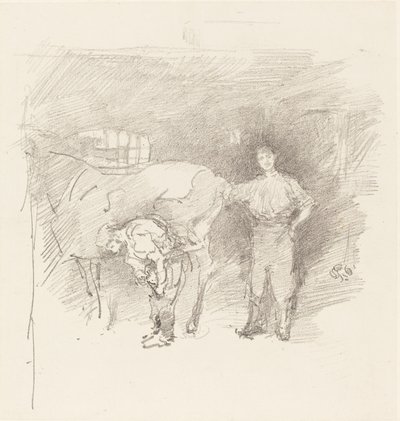 Los herreros de James Abbott McNeill Whistler