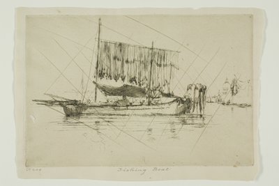 El barco de pesca de James Abbott McNeill Whistler