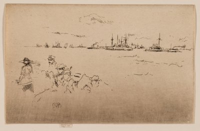 La flota: Monitores de James Abbott McNeill Whistler