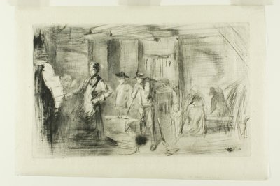 La fragua de James Abbott McNeill Whistler