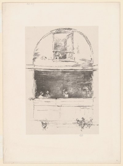 La forja, Passage du Dragon de James Abbott McNeill Whistler