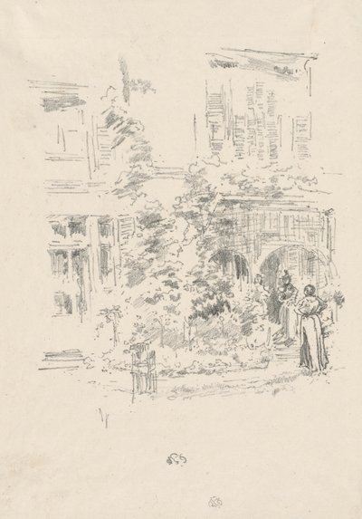 El porche del jardín de James Abbott McNeill Whistler