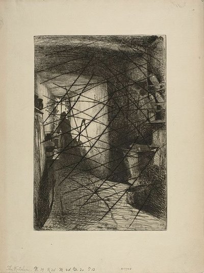 La cocina de James Abbott McNeill Whistler