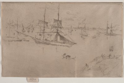 La laguna, mediodía de James McNeill Whistler