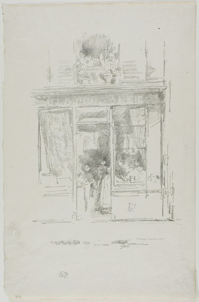La lavandera: "La Blanchisseuse de la place Dauphine" de James Abbott McNeill Whistler