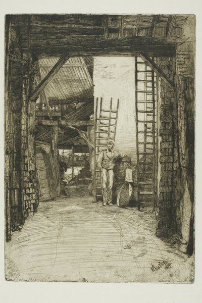 El calero de James Abbott McNeill Whistler