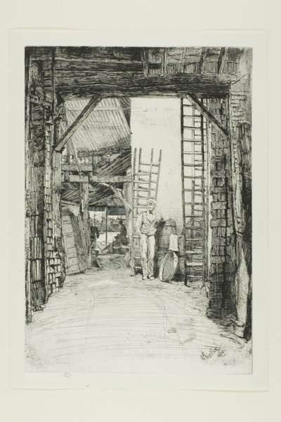 El calero de James Abbott McNeill Whistler