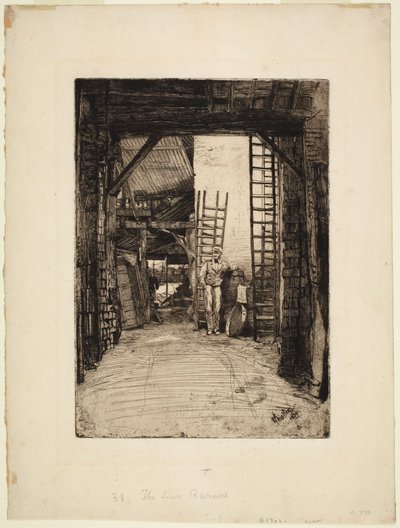 El quemador de cal de James McNeill Whistler