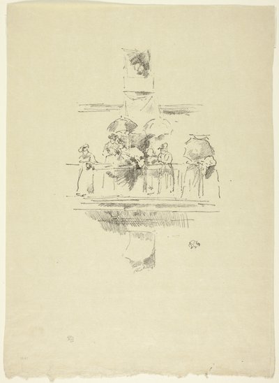 El pequeño balcón de James Abbott McNeill Whistler