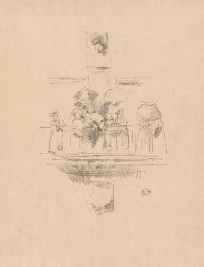 El pequeño balcón de James Abbott McNeill Whistler